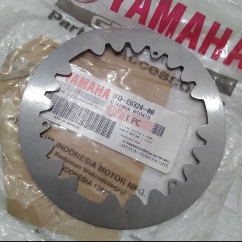 BESI PLAT GESEK VEGA FORCE FI ASLI ORIGINAL YAMAHA 1FD E6324 00
