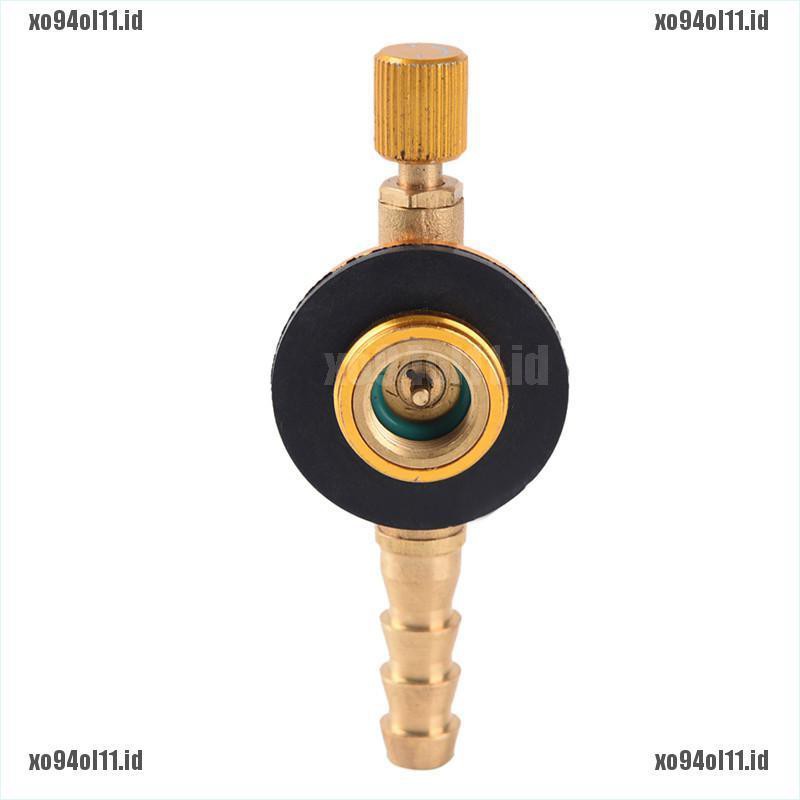 【XO+COD】Stainless Steel Camping Gas Stove Switching Charging Inflatable Valve Adapter