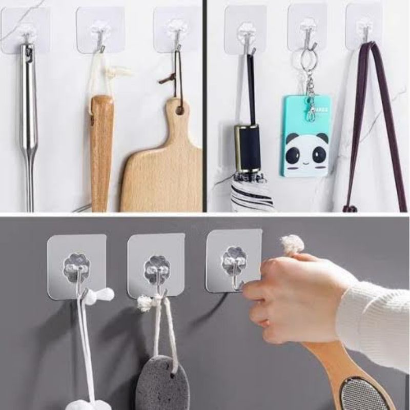 Kapstok Tempelan Dinding