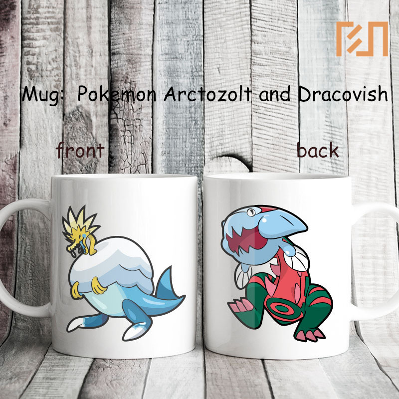 Mug Pokemon Arctozolt and Dracovish Icon