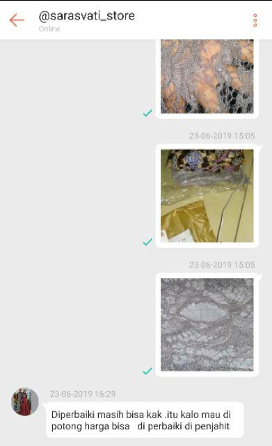 Pusat Kulakan Batik (family )couple Damayanti Clarissa Lace