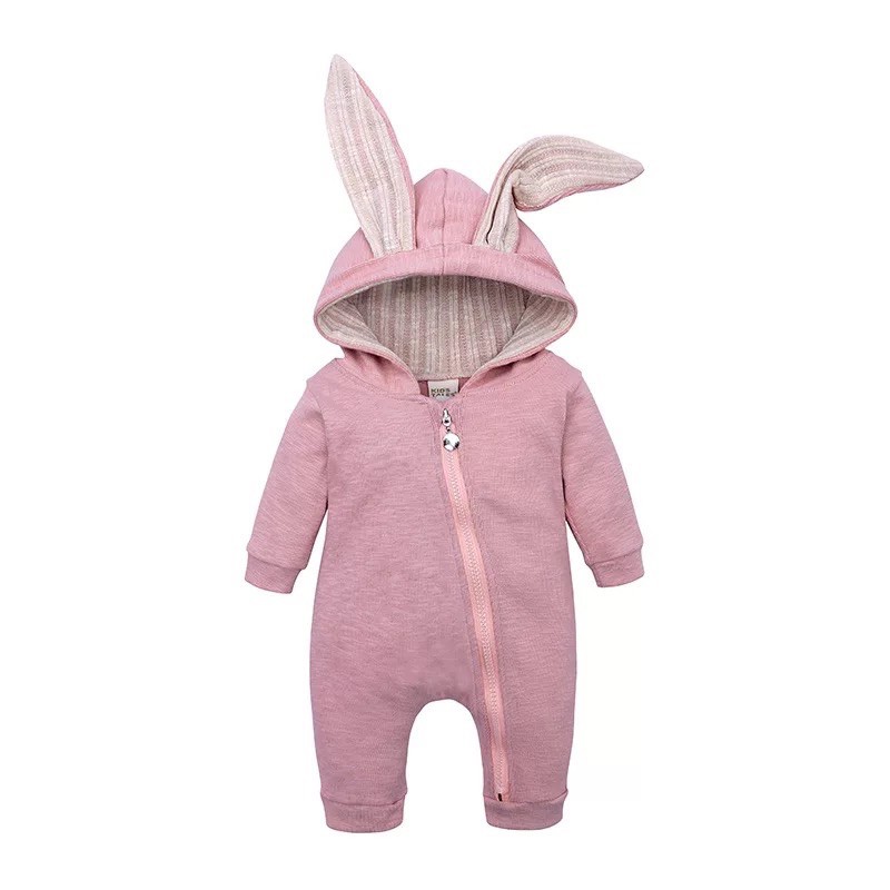 LITTLEDINO - Baby Bunny Onesie Single Romper-1