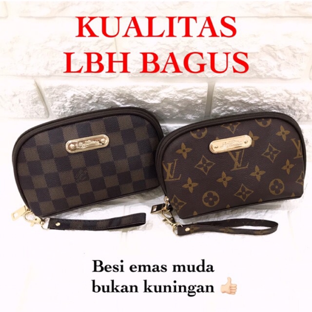 DOMPET ELVI MURAH WANITA 01 DOMPET OVAL KOIN DAN UANG KERTAS hp KW