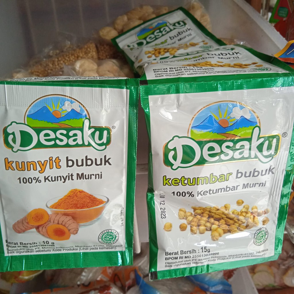 

Desaku Ketumbar Bubuk dan Kunyit Bubuk