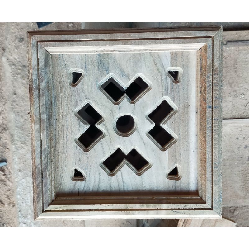 Loster Kayu Jati/Loster/Loster murah/Loster Kayu/Boven/Angin angin/Ventilasi rumah/Ventilasi udara