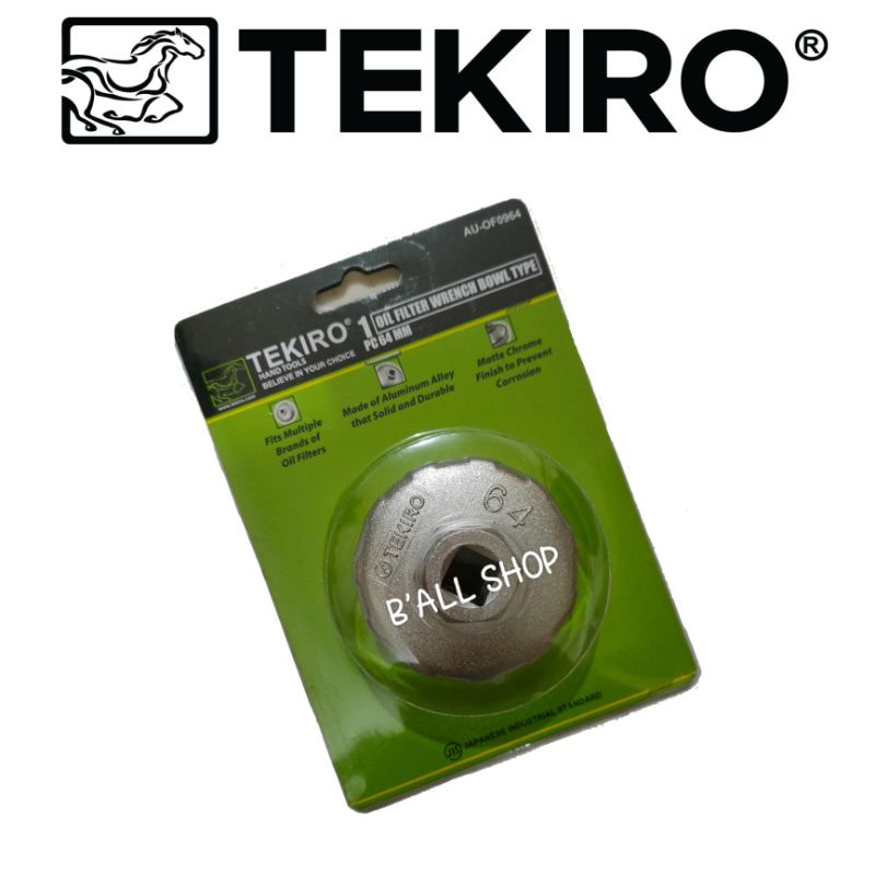 Kunci oli filter mangkok 64mm tekiro  AU - OF0964