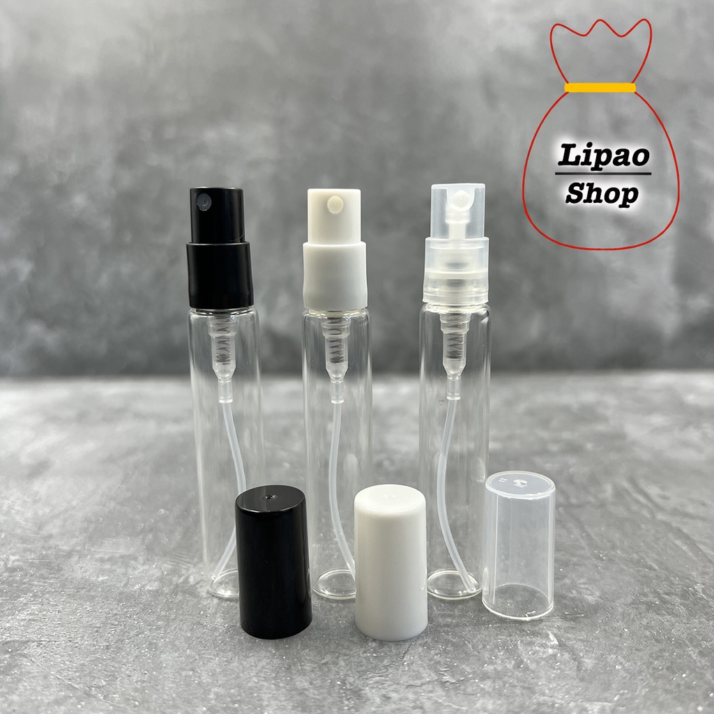 Vial Press 5ml Botol Kaca Spray Sample Parfum Decant - HAND EASY PRESS Model Press Tangan