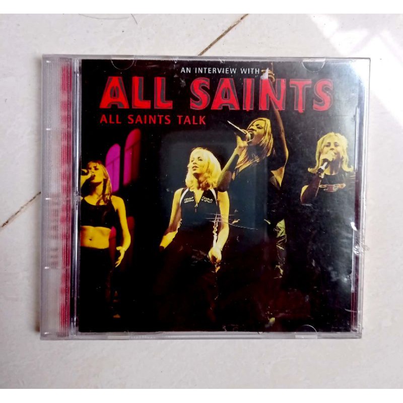 CD ori segel album ALL SAINTS "ALL SAINTS TALK".  Kondisi NOS
