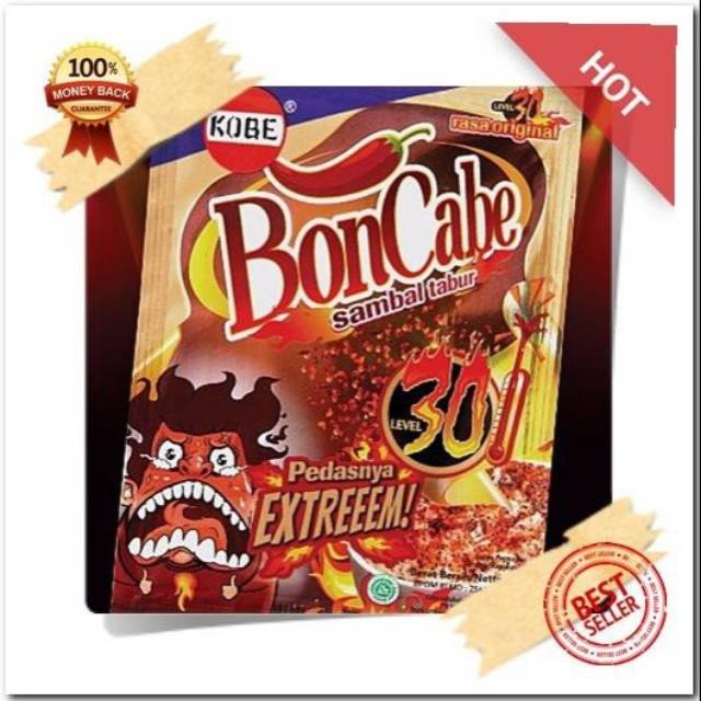 

Kobe Bon Cabe Level 30 Sachet Isi 24 pcs