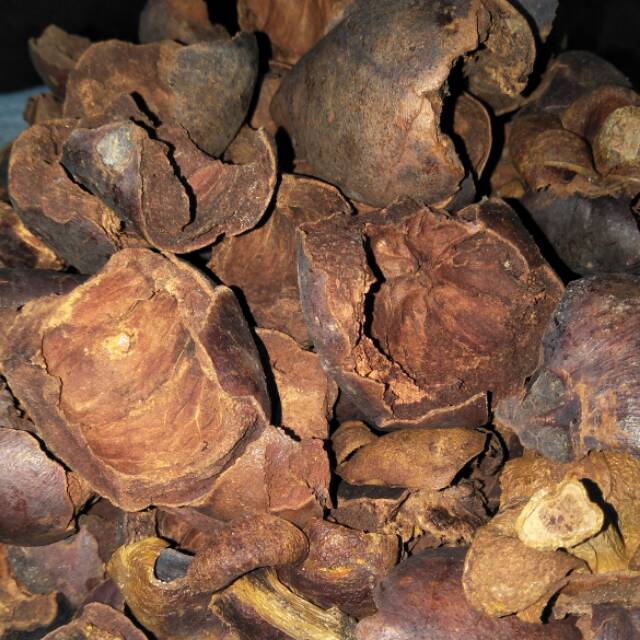 

kulit manggis kering 1kg bersih ready stok