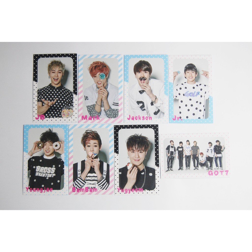 [sharing] JYP NATION - "ONE MIC" JAPAN - GOT7  Photo Card