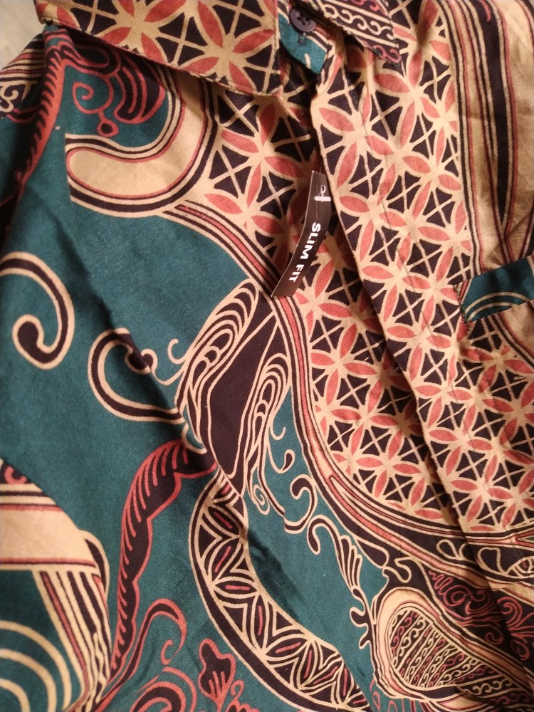 Baju Batik Pria Modern Batik Pria Lengan Panjang Modern Baju Batik Pria Slimfit Kemeja Batik Pria