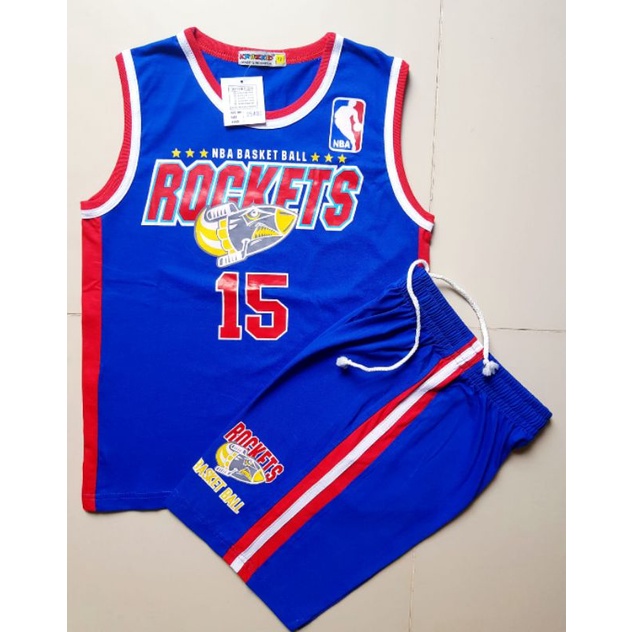 Stelan baju basket anak laki 10-15 tahun