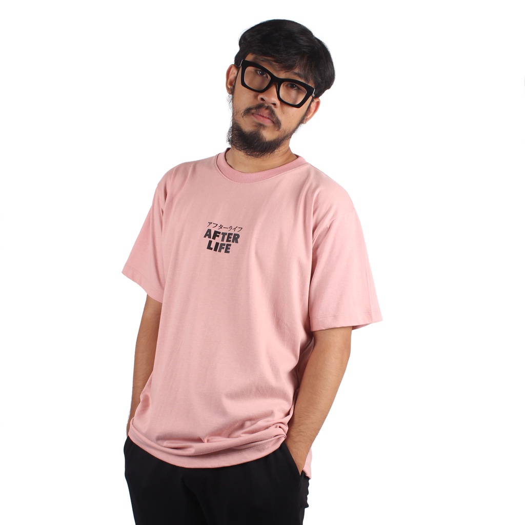 AFTERLIFE - Tshirt Lattera Peach Pink | 21046C