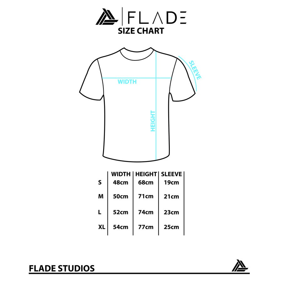

ID FLADE STUDIOS - FLADE T-SHIRT - OXIDE - KAOS HITAM