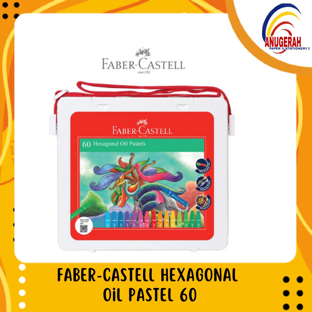 

Faber-Castell Hexagonal Oil Patel 60 (PCS)