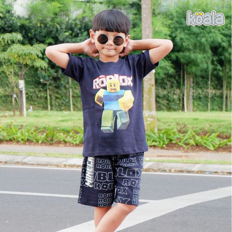 SETELAN ANAK UNISEX T-SHIRT SUITS USIA 2-10 TAHUN