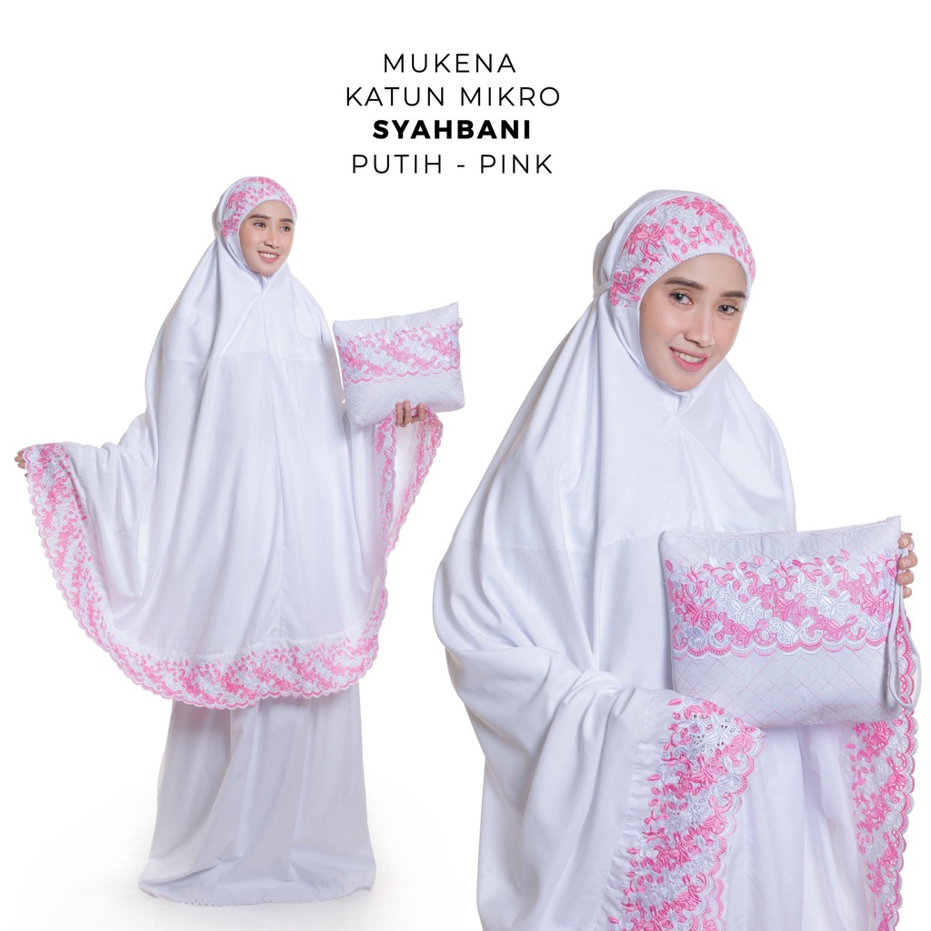 Mukena Dewasa Katun Mikro Syahbani