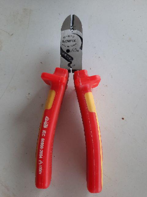 Tang Kombinasi 6 Inchi+ Stripper (1000v) Sanfix N 61v