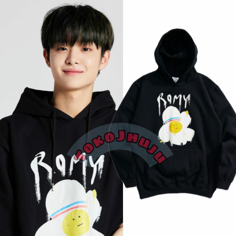 Hoodie Jumper Treasure  Jihoon ROMY PRINT DTF