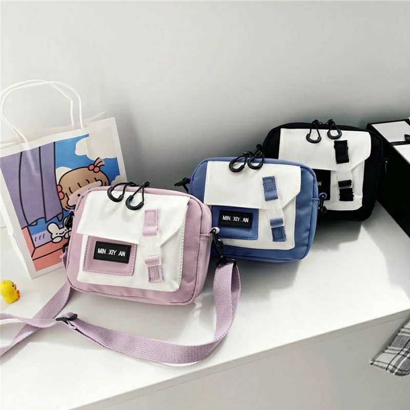 Tas Selempang Wanita Sling Bag Kanvas Lucu Murah Promo