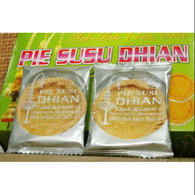 Pie Susu Dhian (25 pcs) oleh oleh khas Bali