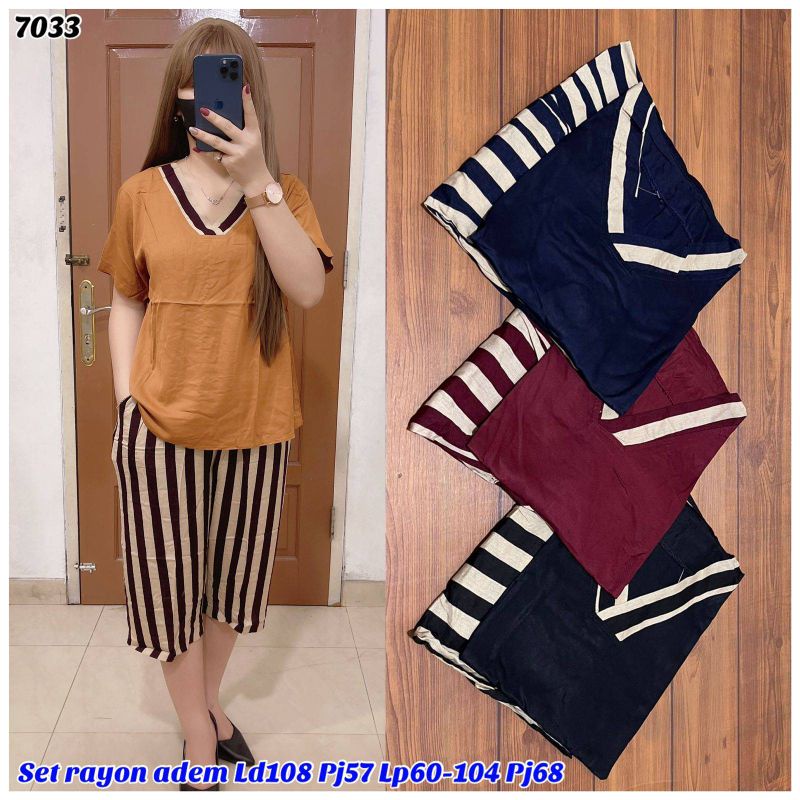 7033# SETELAN V 7PER8 KATUN RAYON SALUR KOMBINASI