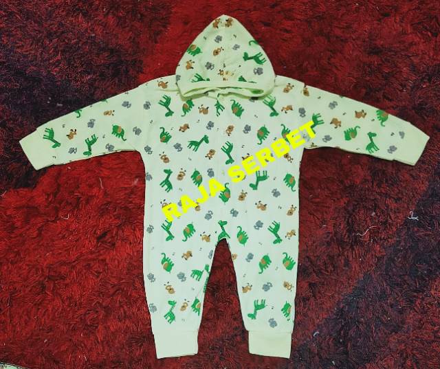 Jumper / sleepsuit lengan panjang kaki buka (AR)