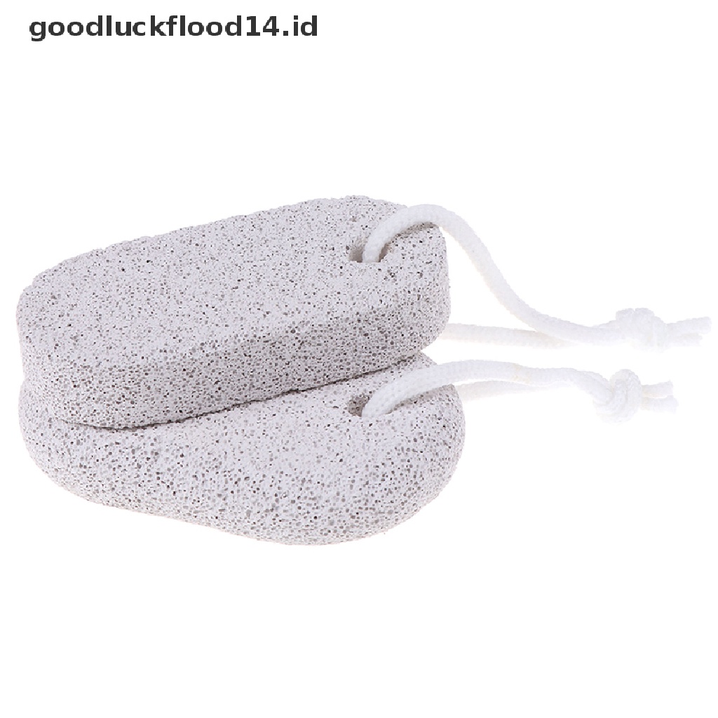 [OOID] Foot stone brush Natural Pumice Stone Foot File Scruber Hard Skin Pedicure Brush ID