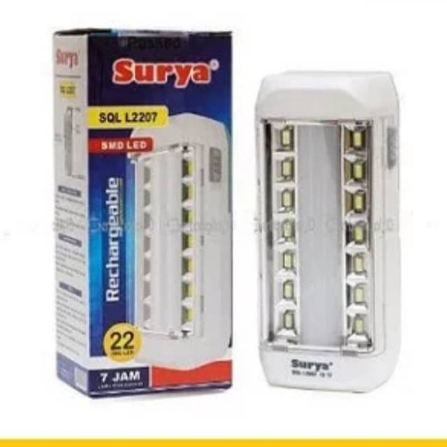 Lampu Emergency Surya Lampu Senter