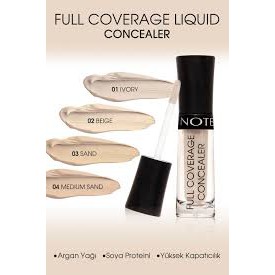 concealer note