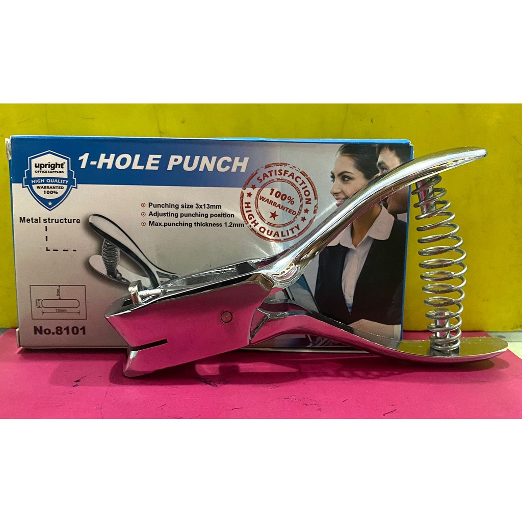 

Tang Pelubang Pembolong PVC Id Card Metal Slot Punch Pervorator Oval DL-101/8101 ISO 9001