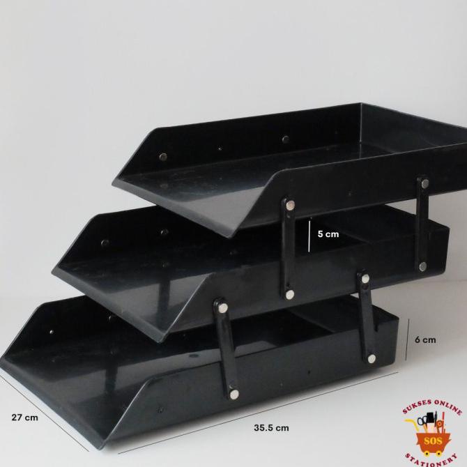 

Promo Original Sos Elevated Tray Microtop 603 / Rak Dokumen / Rak Kertas / Rak Susun - Bebas