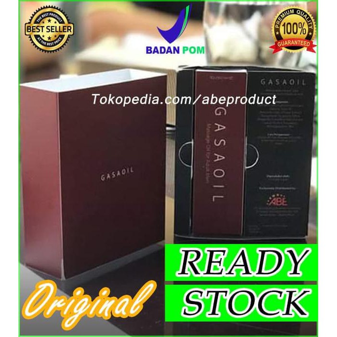 JNT COD]] GASAOIL Original Minyak Urut Pria GA SA OIL KOMPLIT Kode 616