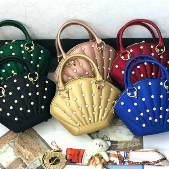 Tas jelly matte KERANG DIAMOND READY STOCK BISA COD