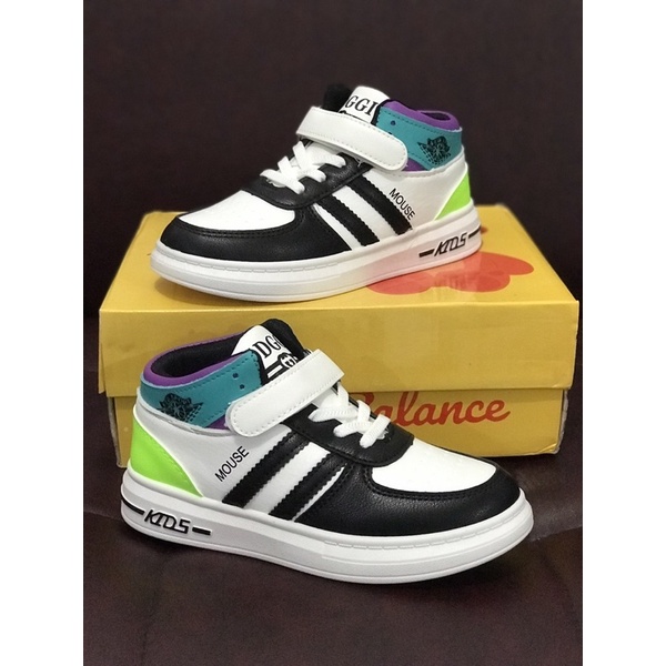 Sepatu sneakers import anak cowok cewek 2wrn sz 32-37