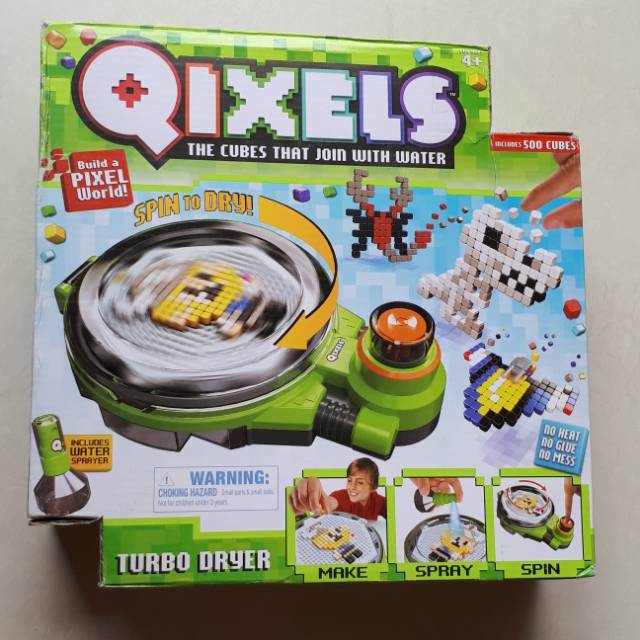 Qixels with dryer