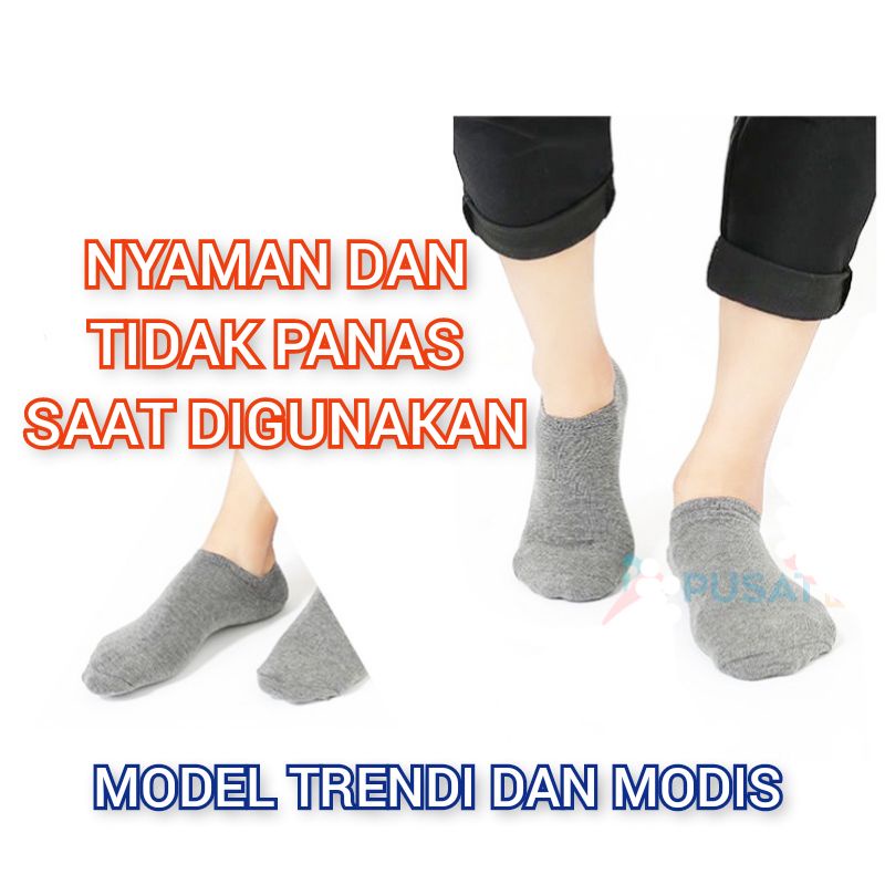 KAOS KAKI POLOS PRIA WANITA / KAOS KAKI PENDEK / KAOS KAKI SEMATA KAKI / KAOS KAKI FASHION / KAOS KAKI DEWASA OLAH RAGA / ANKLE SOCKS