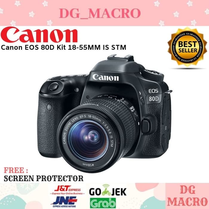 CANON EOS 80D KIT 18-55MM IS STM - CANON EOS 80D