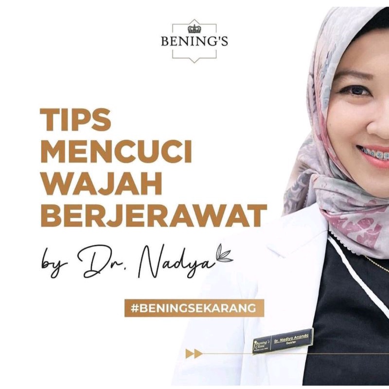 Bening's Facial Wash Acne l Sabun Cuci Wajah Untuk Masalah Jerawat Dan Beruntus