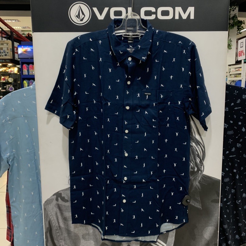Kemeja Volcom MSH Yoga Navy