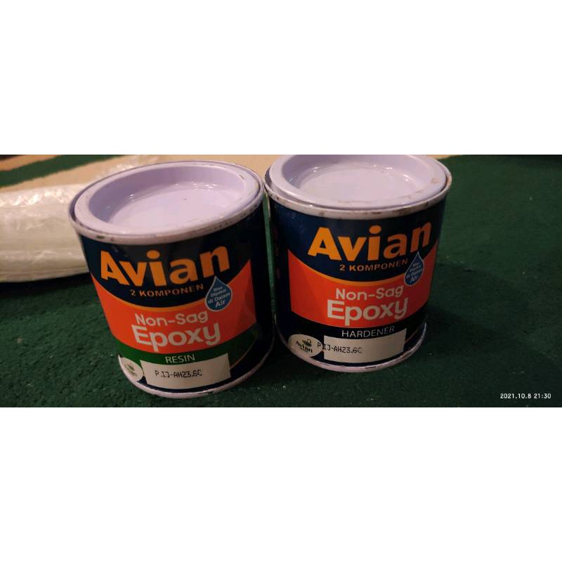 Lem Epoxy Avian Non-Sag 800gr Kayu Kapal Besi Lem Sebaguna Area Basah