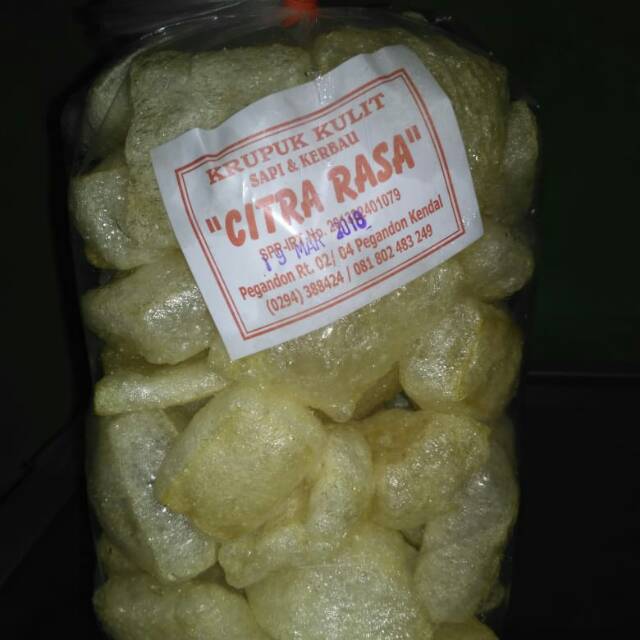 

Krupuk rambak citra rasa kerbau 100grm