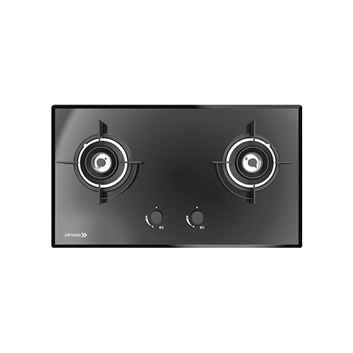 Artugo Built In Glass Gas Hob/Kompor Tanam Gas AH 2722 BB Panjang 75cm