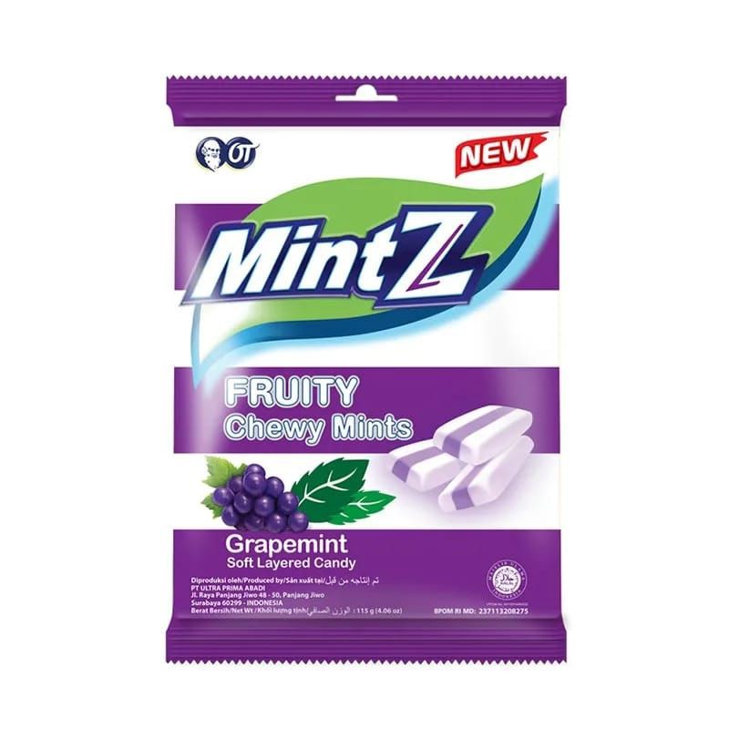 

MINTZ Candy chewy mint pck 115g