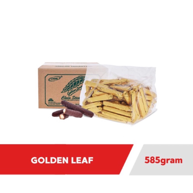 Lagie Coklat Kiloan Golden Leaf Cokelat Stick Stik Coklat 585gr