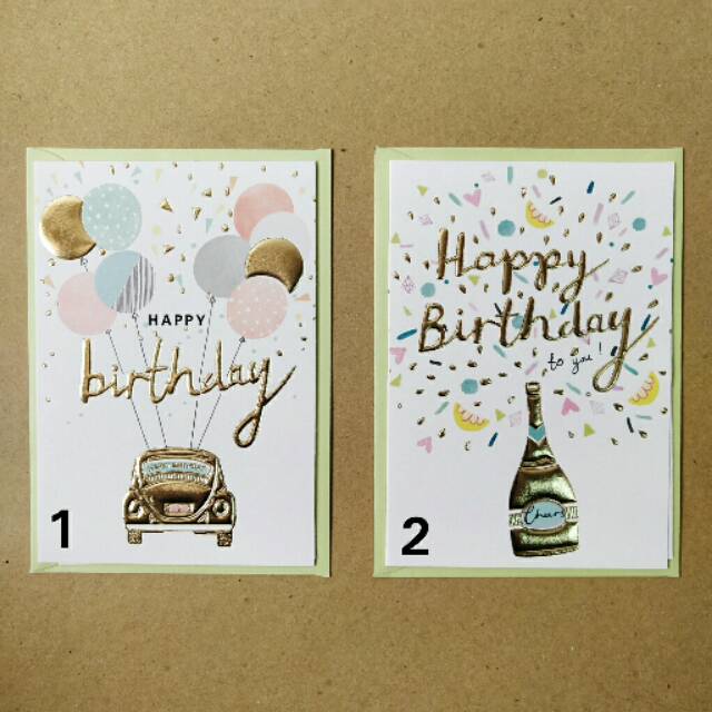 

Happy Birthday Card 1807-01