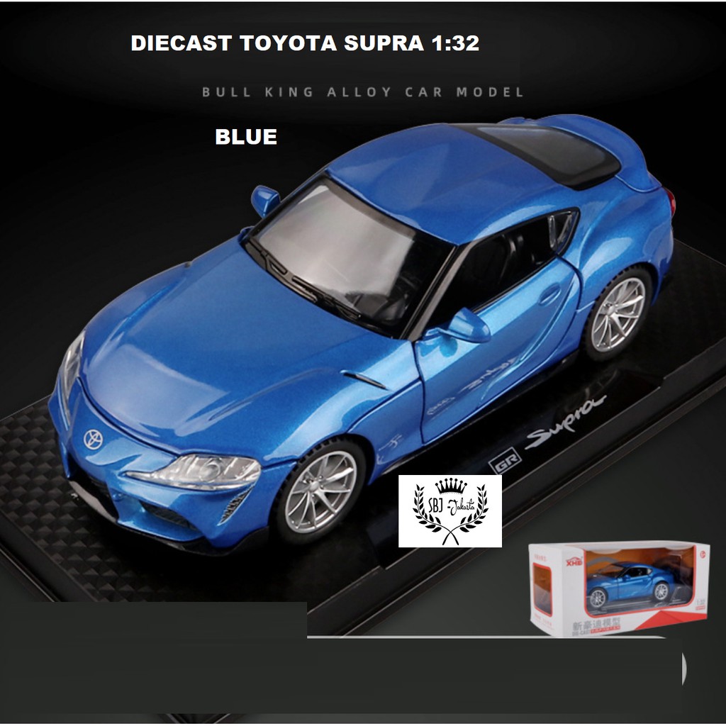 Diecast Miniatur Mobil TOYOTA SUPRA BULLKING METAL SERIES 1:32