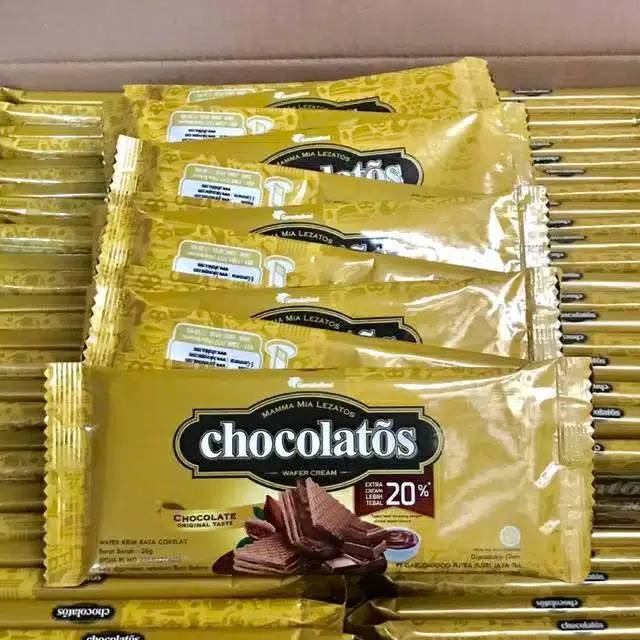 

Chocolatos Wafer Cream Renteng Isi 10