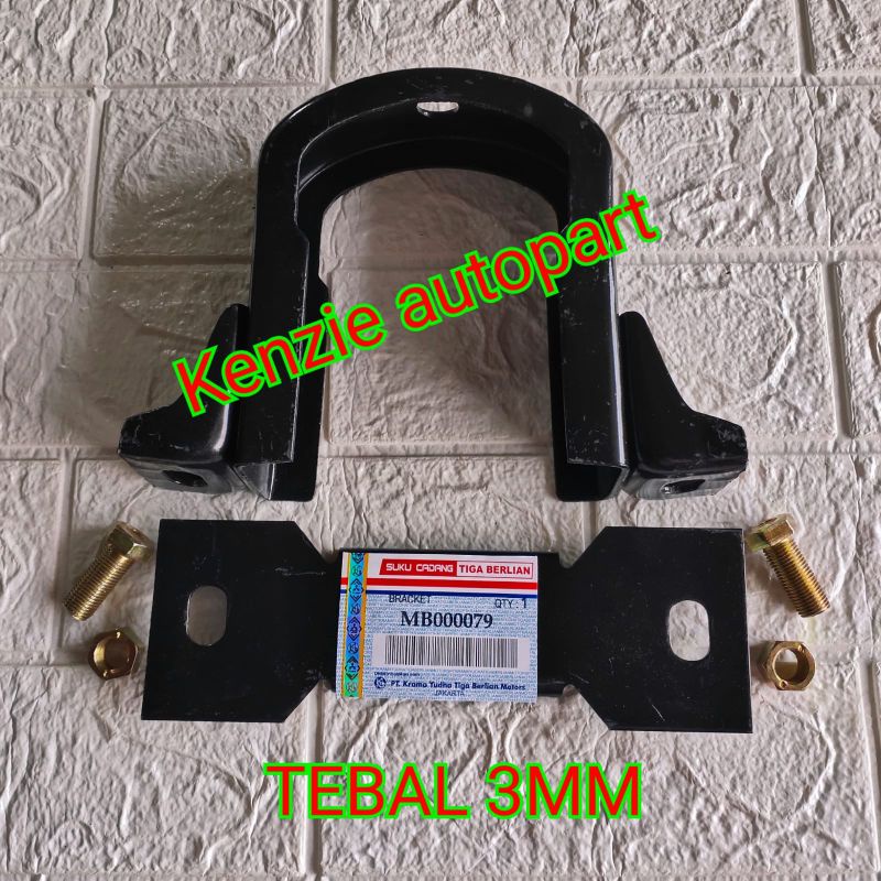 BRAKET HANGER KOPEL GANTUNGAN CENTER BEARING MITSUBISHI PS100 PS120 PS135 PS110 PS125 PS136 CANTER TEBAL 3MM